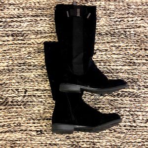 🚨⏰Girls Michael Kors Black Emma Valley Knee Boots, Sz 13